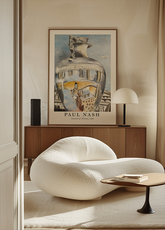 Souvenir of Florence Paul Nash 1929 Poster - Posterbox.dk