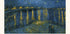 Sternennacht über der Rhône von Vincent van Gogh Poster - Posterbox.dk