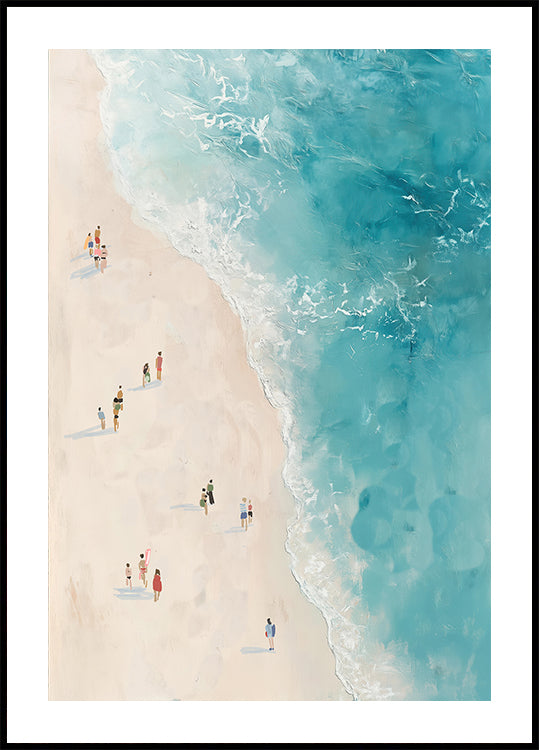 Poster „Strolling the Shore“ – Posterbox.dk
