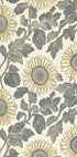 Sonnenblume botanisches Vintage-Muster Creme Poster - Posterbox.dk