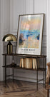 Sonnenuntergang auf der Seine Poster von Claude Monet Poster - Posterbox.dk