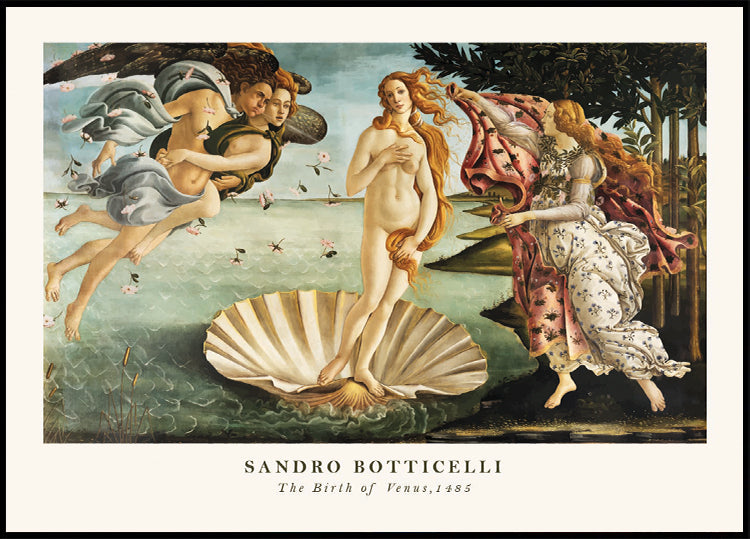 Die Geburt der Venus Poster - Posterbox.dk