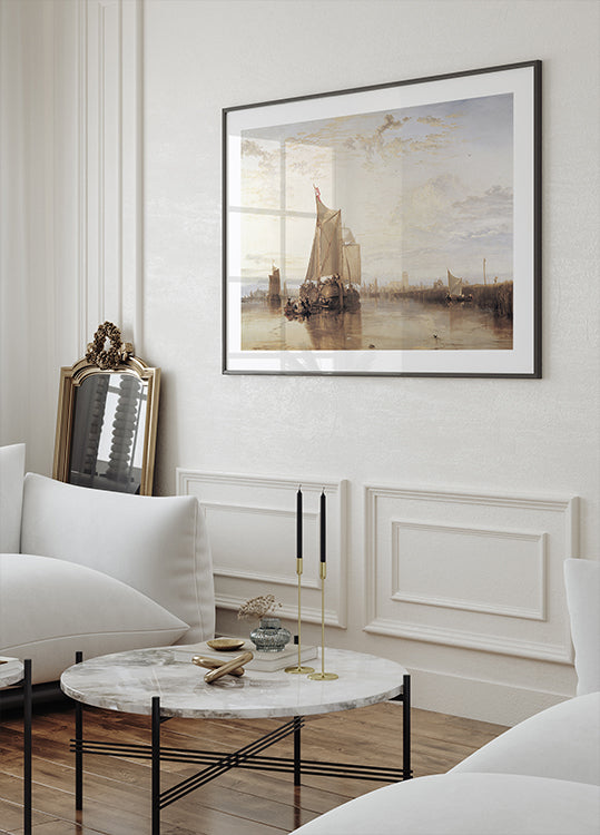 Das dortige Paketboot aus Rotterdam Poster - Posterbox.dk