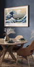 Die große Welle bei Kanagawa von Katsushika Hokusai Poster - Posterbox.dk