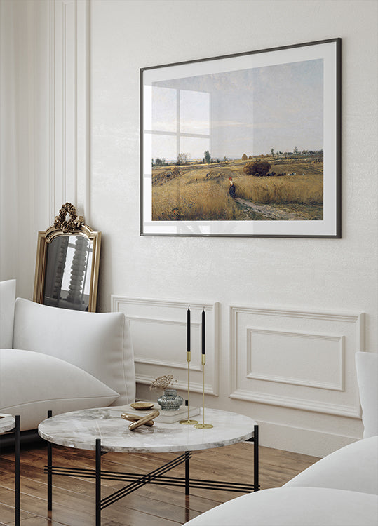 Die Ernte von Charles-François Daubigny Poster - Posterbox.dk