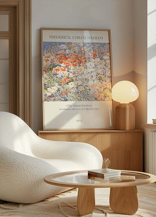 Der Inselgarten, Childe Hassam Poster - Posterbox.dk