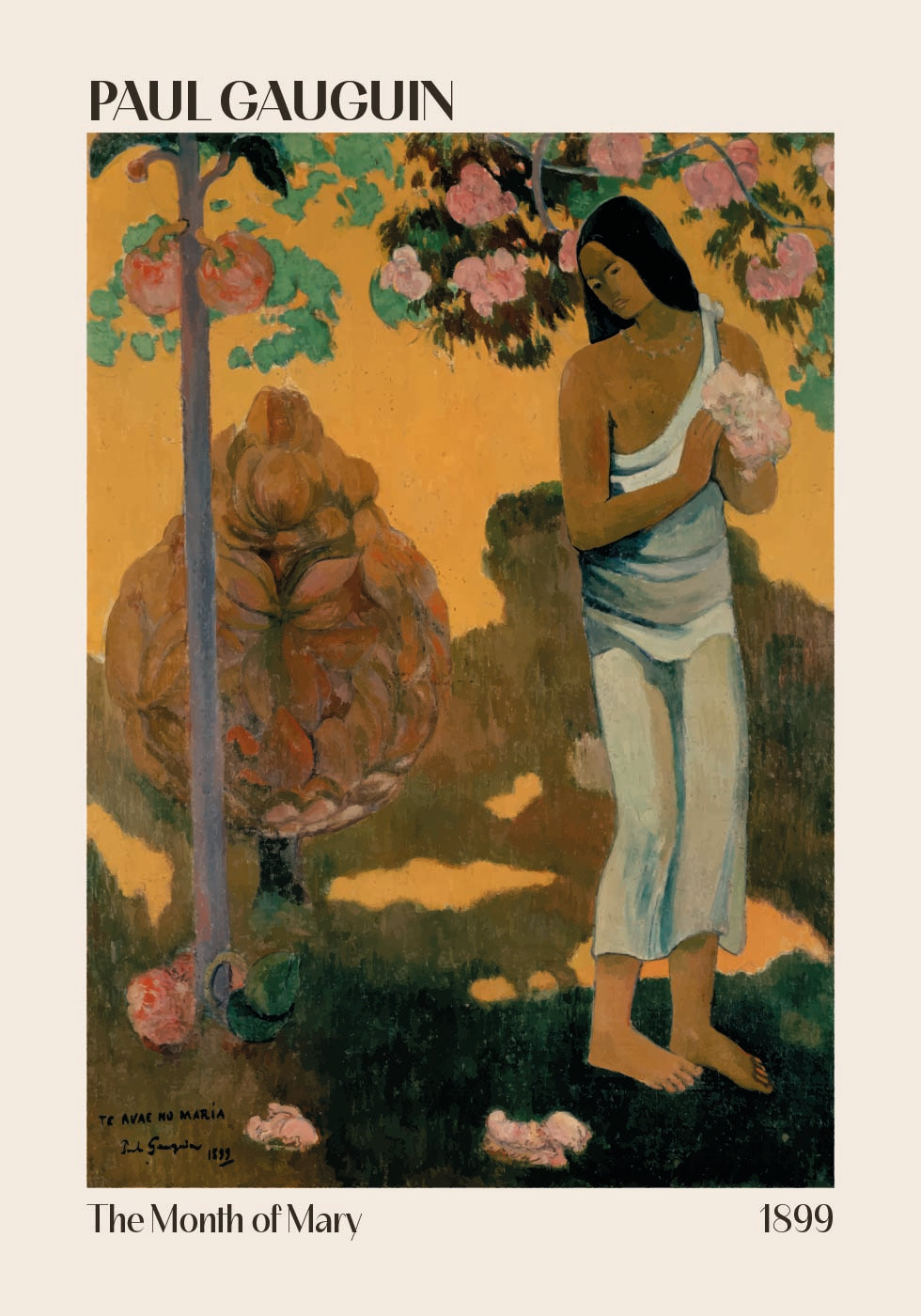 Der Monat Mariens, Paul Gauguin 1899 Poster - Posterbox.dk