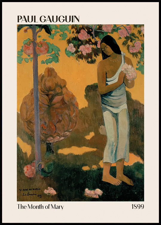 Der Monat Mariens, Paul Gauguin 1899 Poster - Posterbox.dk