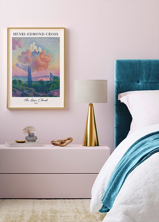 Die Rosenwolke von Henri-Edmond Cross Poster - Posterbox.dk