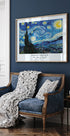 Die Sternennacht von Vincent van Gogh Poster - Posterbox.dk
