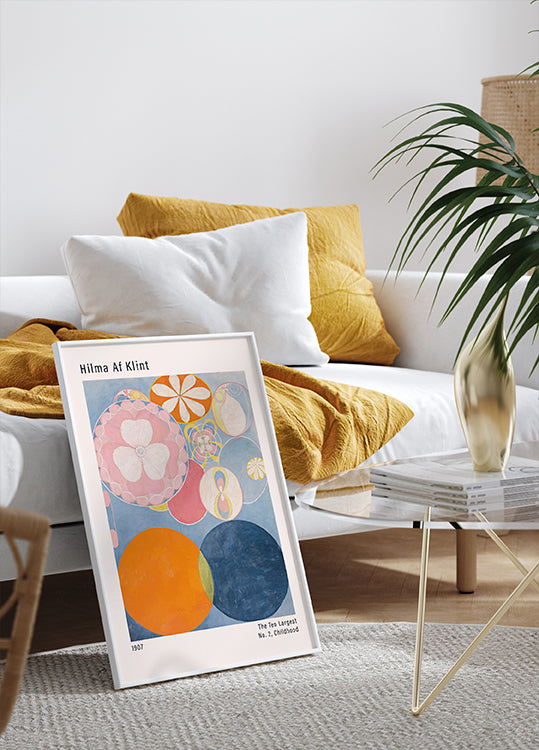 The Ten Largest, Nr. 2, Childhood von Hilma af Klint Poster - Posterbox.dk