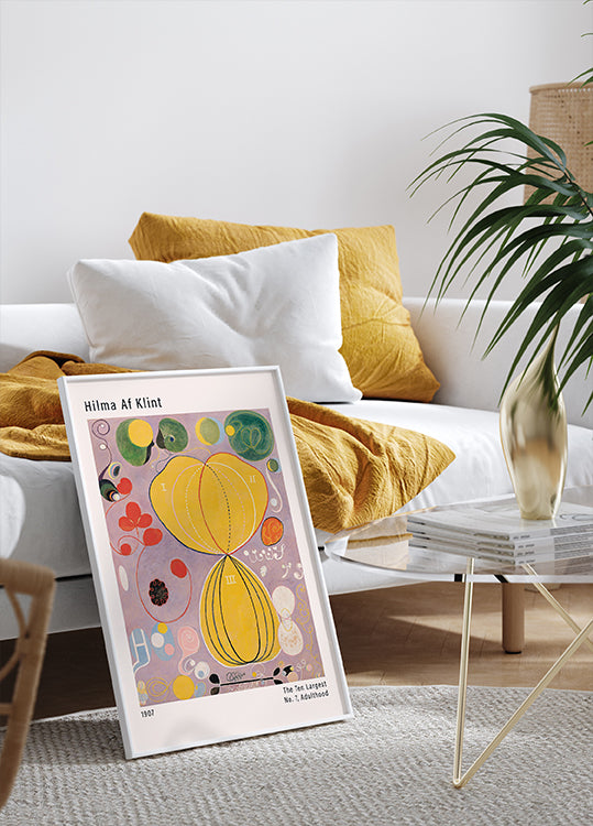 The Ten Largest, Nr. 7, Adulthood von Hilma af Klint Poster - Posterbox.dk