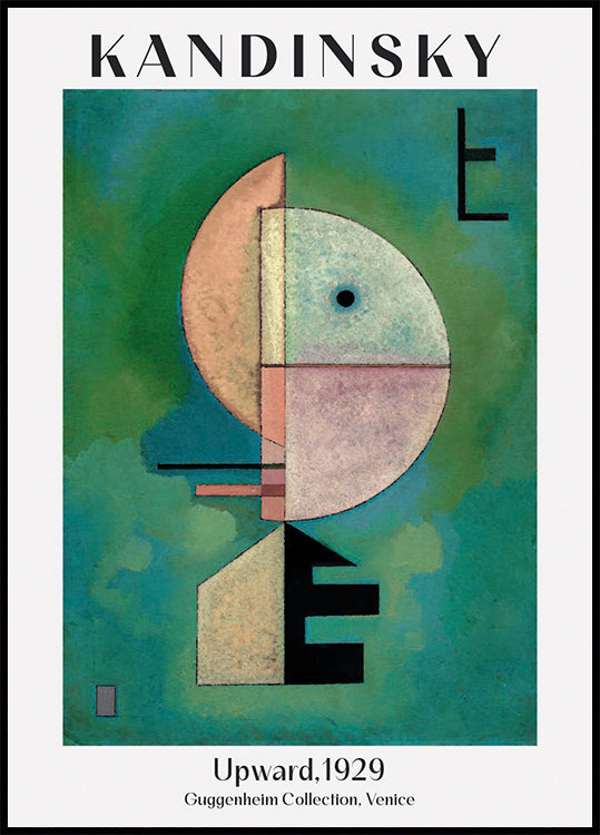 Upward, 1929, Wassily Kandinsky Poster - Posterbox.dk