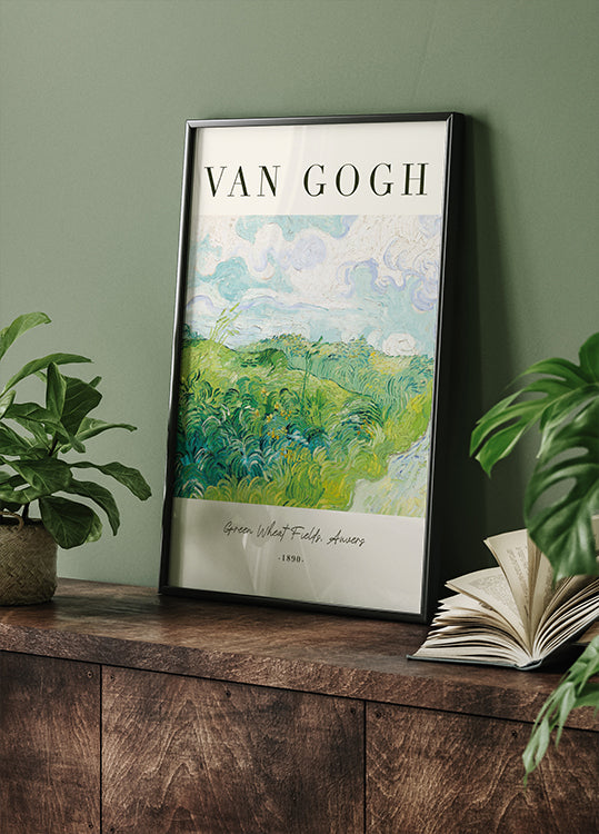 Vincent van Gogh – Grüne Weizenfelder, Auvers Poster – Posterbox.dk