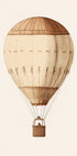 Vintage-Luftballon, Sepia-Reise-Abenteuer-Poster – Posterbox.dk
