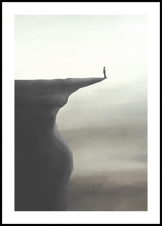 Poster „Walking on the Edge“ – Posterbox.dk