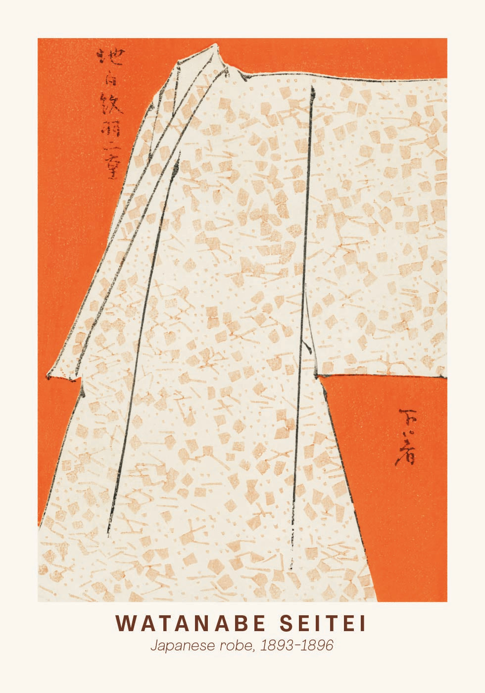 Watanabe Seitei Japanisches Robe-Poster - Posterbox.dk