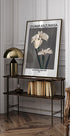 Weißer Iris-Druck, Ogawa Kazumasa Poster - Posterbox.dk