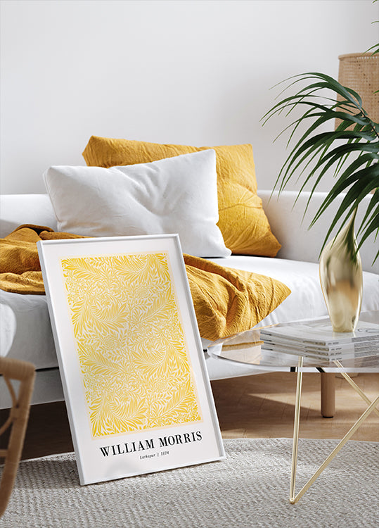 William Morris Larkspur 1874 Poster - Posterbox.dk