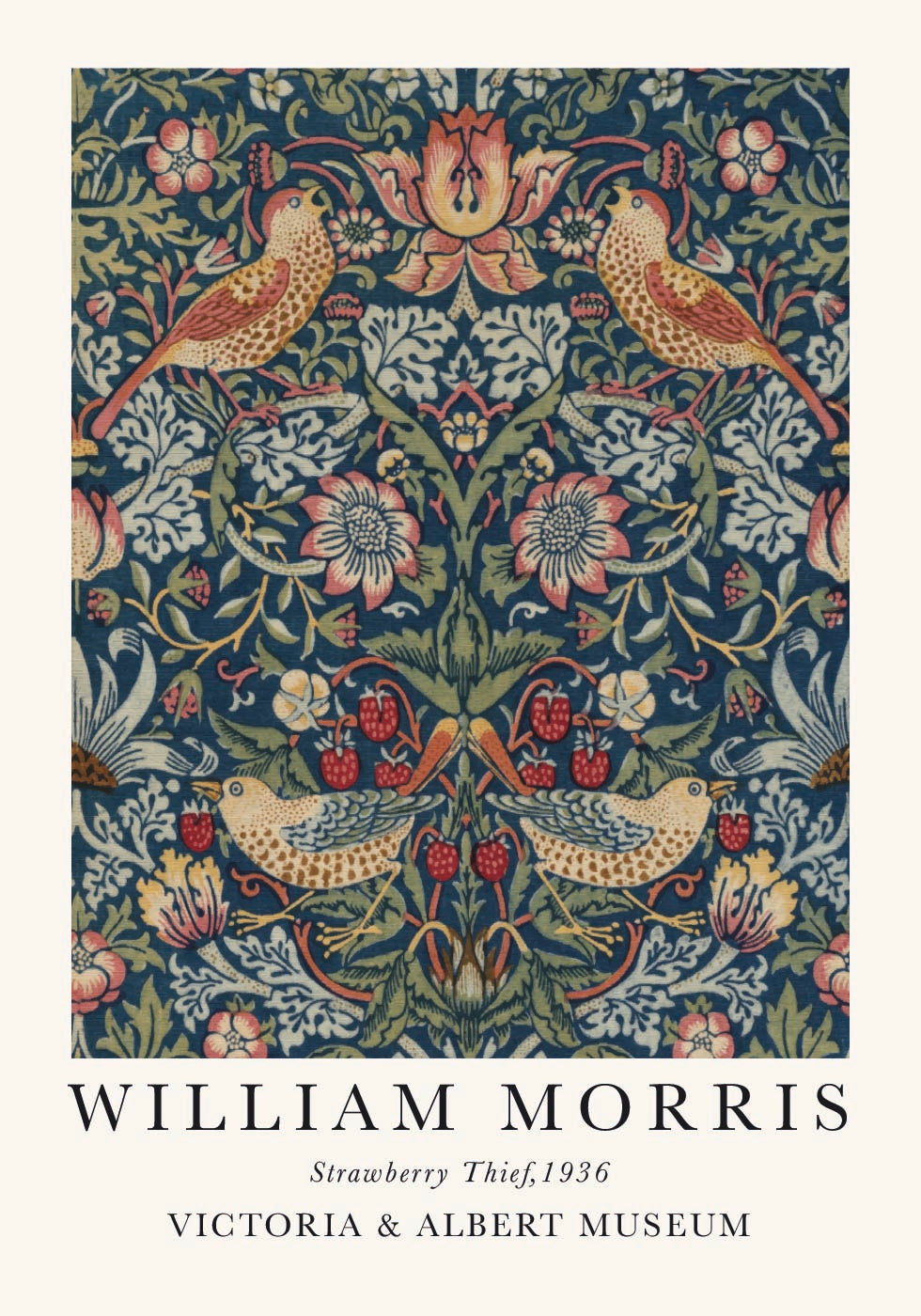 William Morris Erdbeerdieb Poster - Posterbox.dk