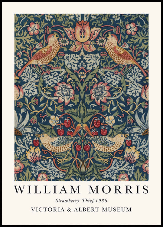William Morris Erdbeerdieb Poster - Posterbox.dk