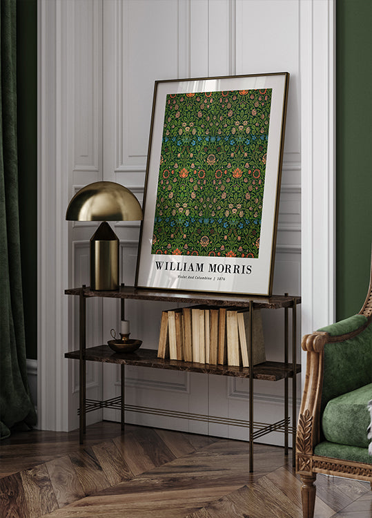 William Morris, Violet und Columbine 1876 Poster - Posterbox.dk