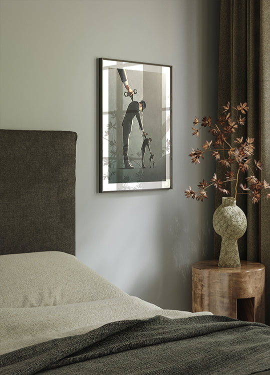 Windup Repeat, surreales rekursives Kontrollposter - Posterbox.dk