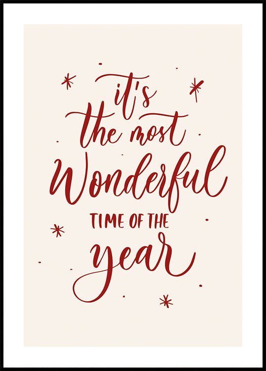 Es ist die schönste Zeit des Jahres