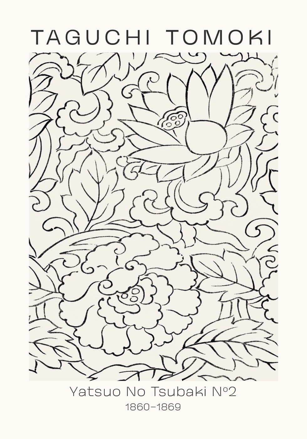 Yatsuo No Tsubaki No 2 Taguchi Tomoki 1860–1869 Poster - Posterbox.dk