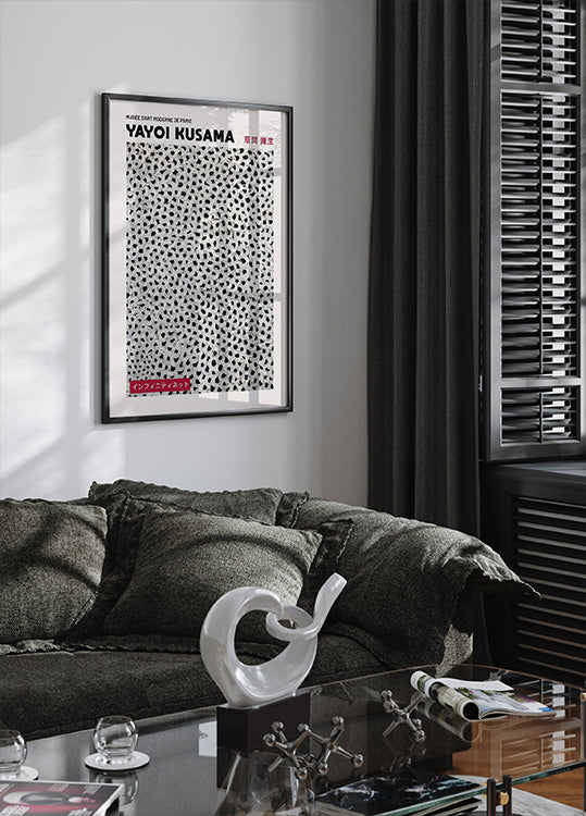 Yayoi Kusama Infinity Net Poster - Posterbox.dk