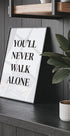 Poster „You Will Never Walk Alone“ – Posterbox.dk