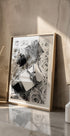 Yves Saint Laurent Perfume Black & White Plakat - Posterbox