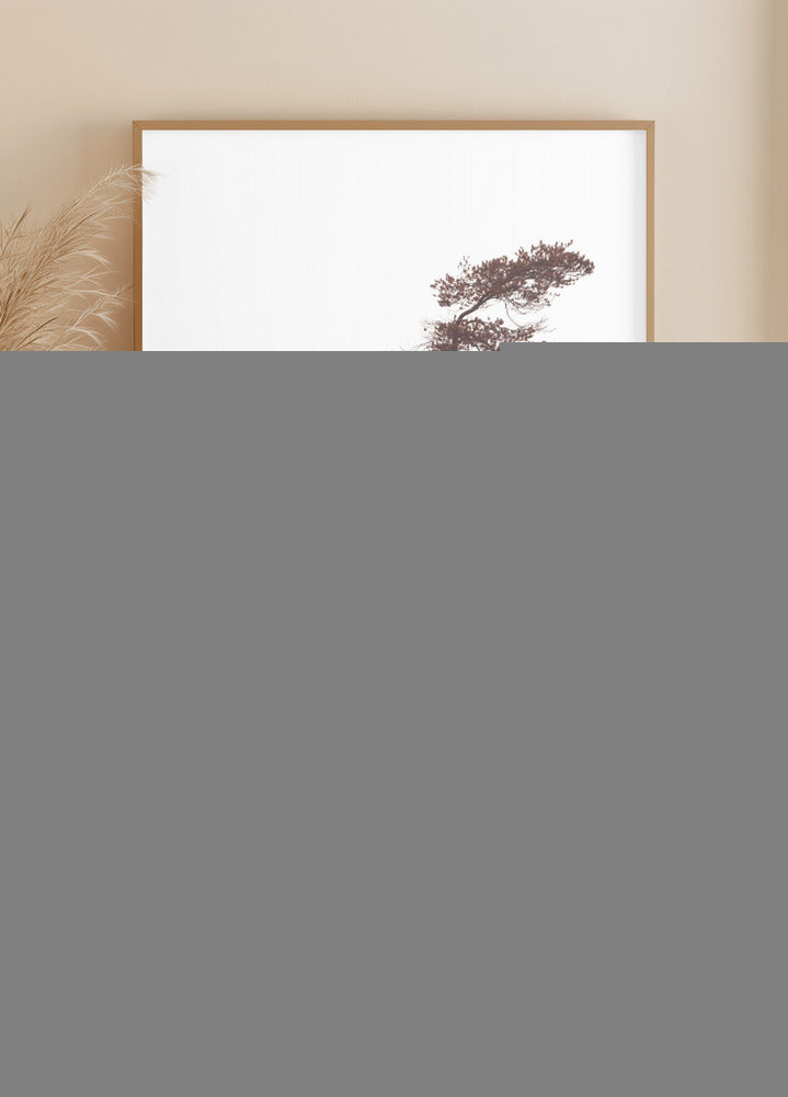 Skulpturales Kiefern-Poster