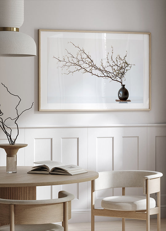 Vase And Branch - Posterbox