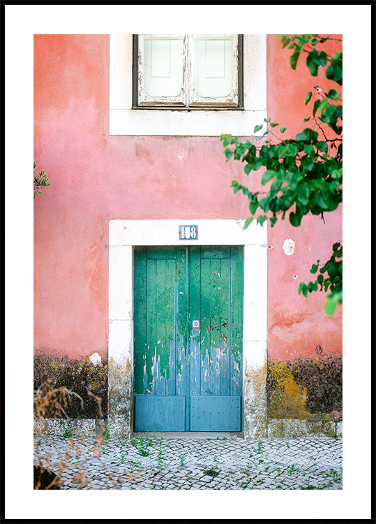 Little door in Lisbon Plakat - Posterbox