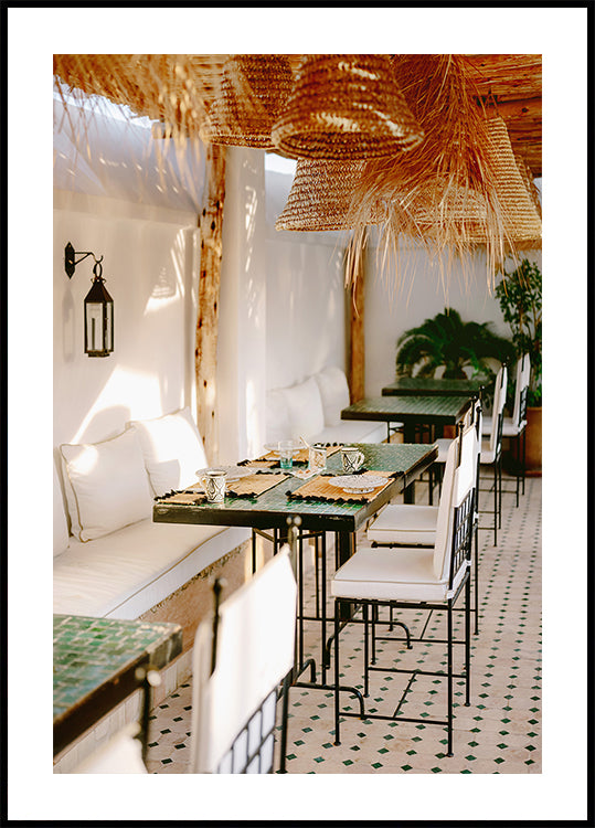 Ready for Breakfast | Marrakech Travel Photogrpahy Plakat - Posterbox