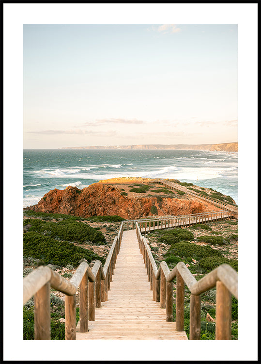 Walkway into the Algarve Plakat - Posterbox