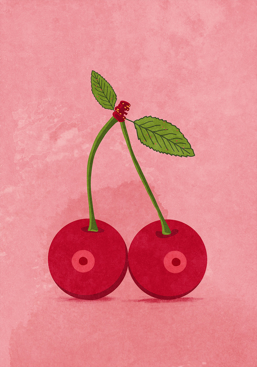Cherry Boobs Plakat - Posterbox