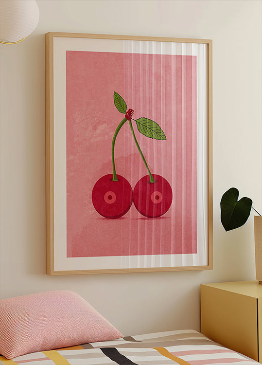 Cherry Boobs Plakat - Posterbox