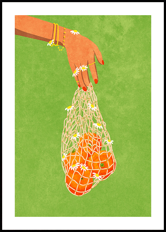 Fresh Oranges Plakat - Posterbox