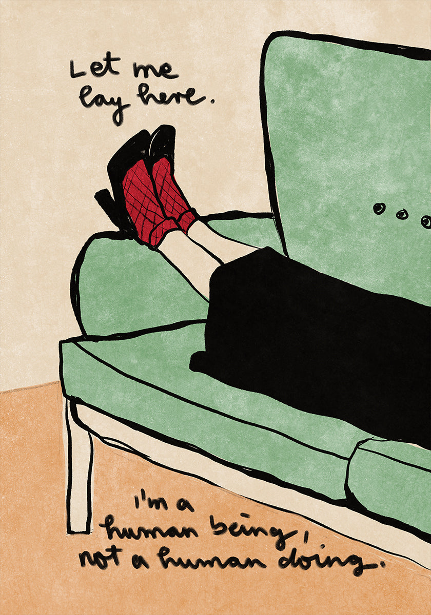 Let me lay here Plakat - Posterbox