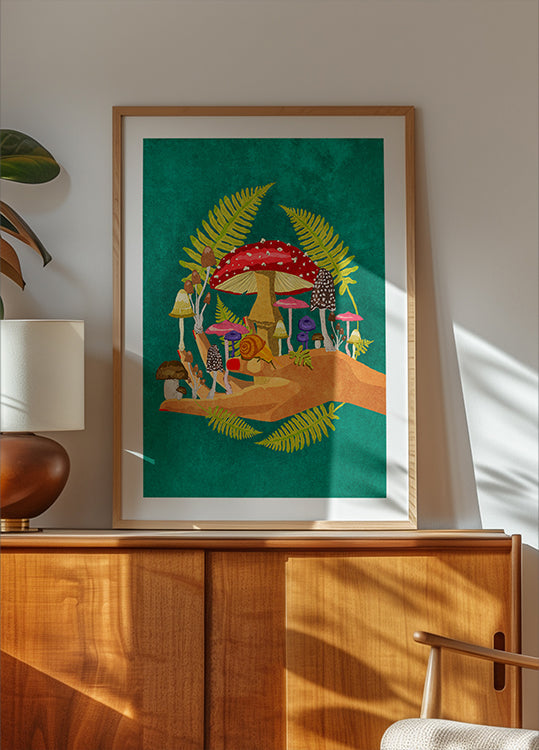 My Mushroom Cosmos Plakat - Posterbox