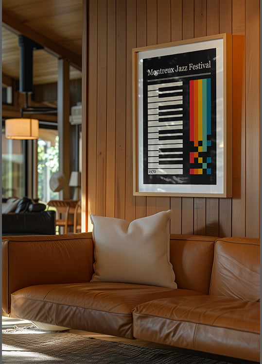 Montreaux Jazz Festival Plakat - Posterbox