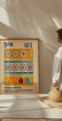 Sushi Japanese Food Print Plakat - Posterbox