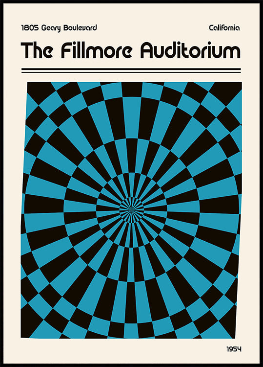 The Fillmore Plakat - Posterbox