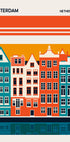 Amsterdam Travel Plakat Plakat - Posterbox