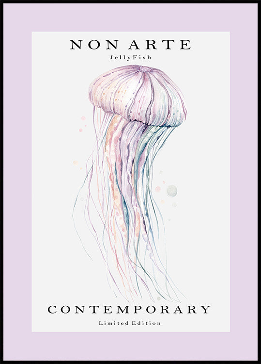 Non Arte Jellyfish Plakat - Posterbox
