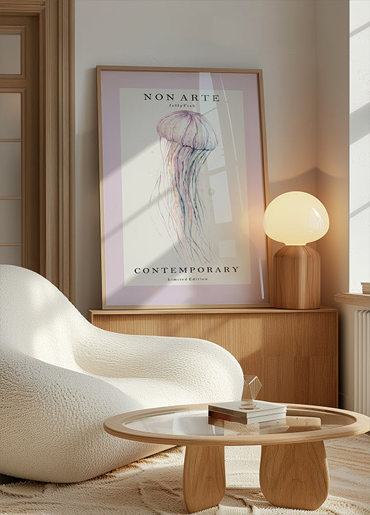 Non Arte Jellyfish Plakat - Posterbox