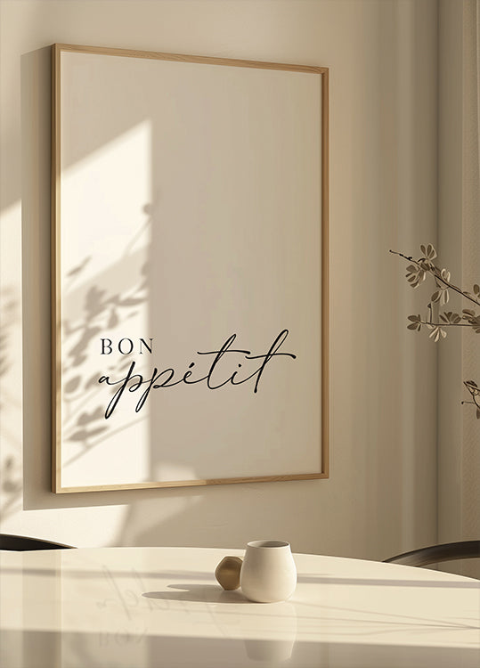 Bon appétit Plakat - Posterbox