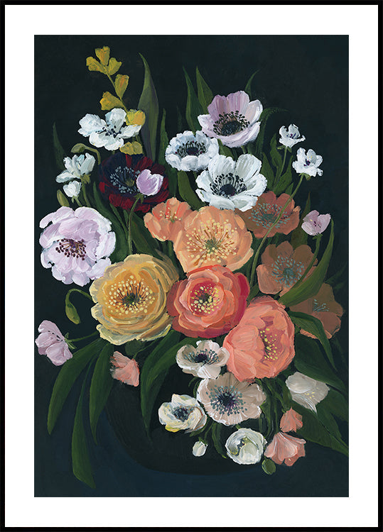 Leocadia moody bouquet Plakat - Posterbox